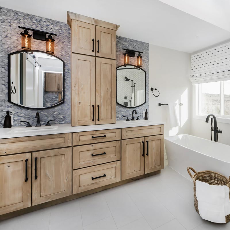 remodeled bathroom